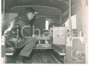 Fotografia d epoca originale 1960 ca SPAGNA  GUARDIA CIVIL  Coche de atestado 2 Foto 24x18 cm 1