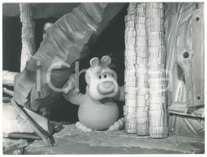 Fotografia d epoca originale 1970 RAI  L ORSO GONGO di Gici GANZINI GRANATA Giorgio FERRARI Foto 18x24 15 1