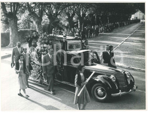 Fotografia d epoca originale 1955 ca CODOGNO LO Corteo funebre 3 Fotografia 23x17 cm 1