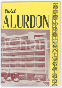 Materiale pubblicitario d’epoca 1950 ca AMMAN Hotel AL URDON Jordan Hotels & Tourism  Libretto pubblicitario 1