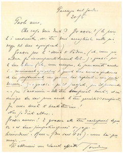 Autografo originale 1946 PACENGO VR Antonio ALBERTI  Grazie per le serate di Padova  AUTOGRAFO 1