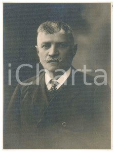 Fotografia d epoca originale 1930 ca LEGNANO MI Gaspare FERRARIO panettiere  Ritratto Foto 17x23 cm 1