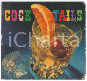 Materiale pubblicitario d’epoca 1967 ITALIA  COCKTAILS  Pieghevole ILLUSTRATO STOCK 10 pp. 1