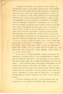 Documento originale, autentico 1965 ca Commemorazione Giuseppe CASTELLETTO  SocietÃ  Veneta di Macinazione 1