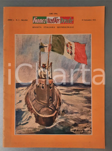 Giornale, rivista storica 1915 BIANCO ROSSO E VERDE Il Duca degli Abruzzi Rivista Anno I nÂ° 5 1