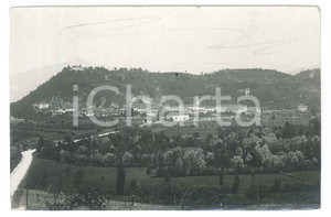 Fotografia d epoca originale 1930 ca BRIANZA  SIRONE LC Veduta panoramica  Foto 14x9 cm 1