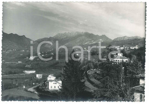 Fotografia d epoca originale 1950 ca OGGIONO LC Veduta panoramica del paese Fotografia 17x12 cm 1