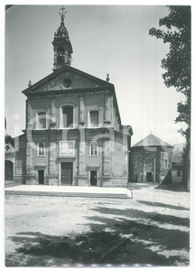 Fotografia d epoca originale 1952 OGGIONO LC Chiesa Parrocchiale di S. EUFEMIA  Fotografia 12x17 cm 1