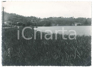 Fotografia d epoca originale 1954 OGGIONO LC Veduta panoramica del lago  Fotografia 10x17 cm 1