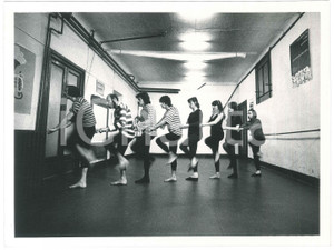 Fotografia d epoca originale 1980 ca TEATRO ITALIA  Prove di uno spettacolo Fotografia 24x18 cm 1