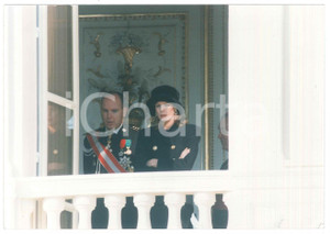 Fotografia d epoca originale 1995 ca PRINCIPATO DI MONACO Principi Alberto e StÃ©phanie di Monaco  Foto 21x15 1