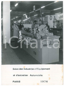 Fotografia d epoca originale 1976 PARIS Salon Industries d Equipement et entretien Automobile  BERCO Photo 1