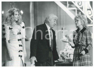 Fotografia d epoca originale 1988 TEATRO Una zingara m ha detto Gino BRAMIERI Paola QUATTRINI Cinzia BERNI 3 1
