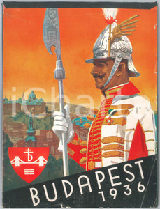 Oggetto da collezione cartaceo 1936 BUDAPEST  UNGHERIA Calendario settimanale  Ufficio Turistico di Budapest 1