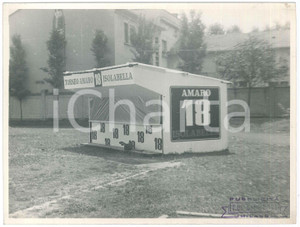 Fotografia d epoca originale 1965 ca MILANO Campo sportivo Enrico Cappelli Torneo AMARO 18 ISOLABELLA Foto 1