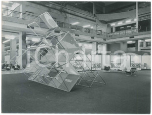 Fotografia d epoca originale 1969 FIERA DI MILANO ? Stand ANIMA Costruttori attrezzature frigorifere  Foto 1