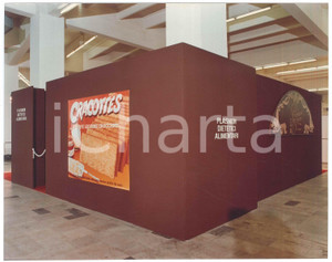 Fotografia d epoca originale 1970 ca FIERA MILANO ? PLASMON Premiato forno Via Archimede CRACOTTES Foto 1