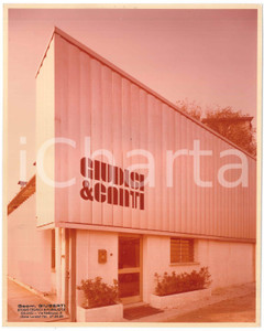 Fotografia d epoca originale 1977 AREA DI MILANO Serramenti GIUDICI E CONTI Sede  Foto 20x25 cm 1