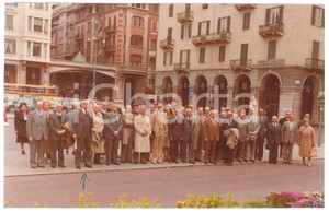 Fotografia d epoca originale 1980 SAVONA Raduno reduci 42Â° Regg. Fanteria MODENA  Foto 20x13 cm 1