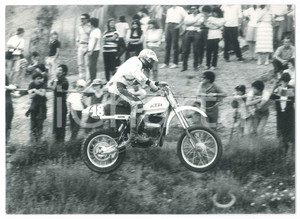 Fotografia d epoca originale 1981 NEMBRO Campionato italiano MOTOCROSS Moto KTM Foto 18x12 cm 1 1
