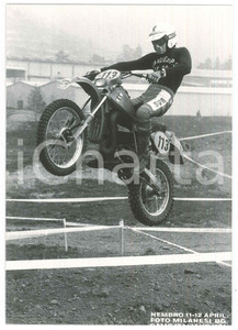 Fotografia d epoca originale 1981 NEMBRO Campionato italiano MOTOCROSS Guardie di Pubblica Sicurezza  Foto 2 1