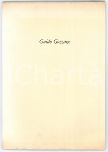 Libro, pubblicazione d epoca 1966 Gianni OBERTO Giovanni GETTO  Guido Gozzano  Ed. Garzanti 46 pp. 1