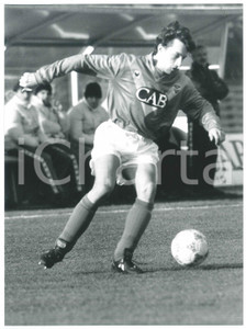 Fotografia d epoca originale 1991 BRESCIA CALCIO Maurizio GANZ durante la partita  Foto 17x24 cm 1