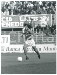 Fotografia d epoca originale 1991 BRESCIA CALCIO Luca LUZARDI durante la partita  Foto 17x24 cm 1