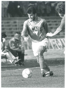 Fotografia d epoca originale 1991 BRESCIA CALCIO Marco SCHENARDI durante la partita  Foto 17x24 cm 1