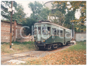 Fotografia d epoca originale 1970 ca TRASPORTI ATM MILANO Tram linea 46 Foto 24x18 cm 1