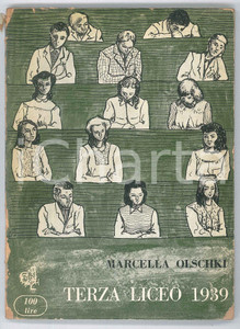 Libro, pubblicazione d epoca 1954 Marcella OLSCHKI Terza Liceo 1939 Edizioni Avanti! 75 pp. DANNEGGIATO 1
