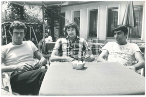 Fotografia d epoca originale 1972 ITALIA  ATLETICA Marcello FIASCONARO Sergio BELLO Foto 30x20 cm 1 1