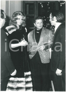 Fotografia d epoca originale 1970 ca ITALIA  CINEMA Sylva KOSCINA con fidanzato  Foto 20x30 cm 4 1