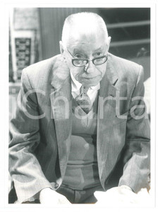 Fotografia d epoca originale 1985 ca FUTURISMO Bruno ASCHIERI Ritratto dell ultimo futurista  Foto17x24 1 1