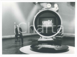 Fotografia d epoca originale 1988 TV Candid Camera Show  Gerry SCOTTI conduttore 2 Foto 1