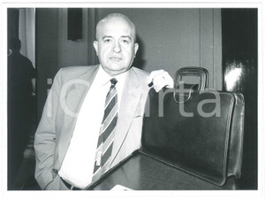 Fotografia d epoca originale 1985 ca POLITICA MSI Senatore Giorgio PISANÃ’ a un convegno  Ritratto Foto 8 1