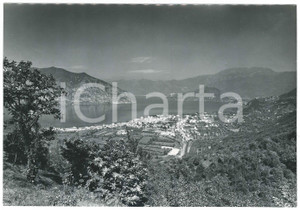 Fotografia d epoca originale 1960 ca LAGO DI GARDA Panorama a volo d uccello  Foto 23x15 cm 4 1
