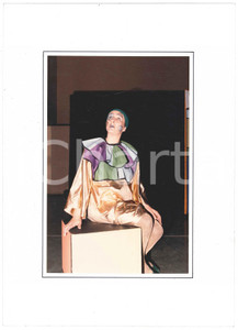 Fotografia d epoca originale 1985 SARONNO Gruppo Palcoscenico GIACOMETTO E L OCA D ORO Donatella CATTANEO 1