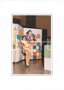 Fotografia d epoca originale 1985 SARONNO Gruppo Palcoscenico GIACOMETTO E L OCA D ORO Donatella CATTANEO 3 1
