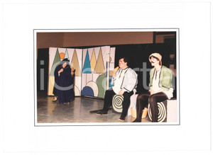 Fotografia d epoca originale 1985 SARONNO Gruppo Palcoscenico GIACOMETTO E L OCA D ORO Laura LOMBARDI Foto 1