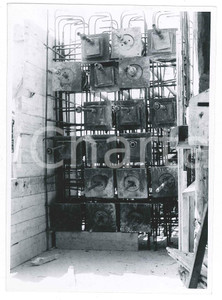 Fotografia d epoca originale Giugno 1958 GINEVRA Costruzione del CERN  Cantiere 3 Foto 10x15 cm 1