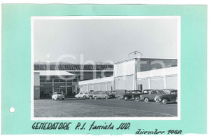 Fotografia d epoca originale Dicembre 1958 GINEVRA  CERN  Generatore P.S. Facciata sud  Foto 1