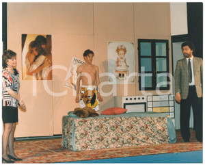 Fotografia d epoca originale 1988 SARONNO TEATRO  GRUPPO PALCOSCENICO Fiore di Cactus  Foto 9 1