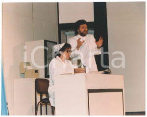 Fotografia d epoca originale 1988 SARONNO TEATRO  GRUPPO PALCOSCENICO Fiore di Cactus  Foto 10 1