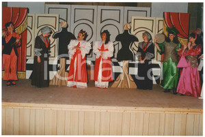 Fotografia d epoca originale 1987 SARONNO  GRUPPO PALCOSCENICO Vestito nuovo dell Imperatore  Foto 10 1