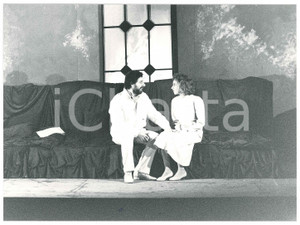 Fotografia d epoca originale 1985 SARONNO TEATRO  GRUPPO PALCOSCENICO  Per non morire Foto 3 1