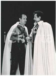 Fotografia d epoca originale 1988 TEATRO Antonio e Cleopatra  Dario CANTARELLI Massimo DE FRANCOVICH Foto 1