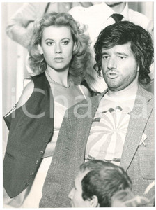 Fotografia d epoca originale 1981 CINEMA Film Teste di quoio  Daniela POGGI Christian DE SICA  Foto 18x24 1