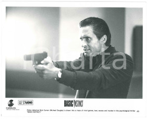 Materiale cinematografico d’epoca 1992 CINEMA Film Basic Instinct Michael DOUGLAS as detective Nick CURRAN Photo 1