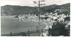 Fotografia d epoca originale 1950 ca ALASSIO SV Veduta panoramica generale Fotografia 25x13 cm 1